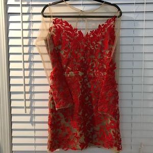 Red Gianni Bini Cocktail Dress